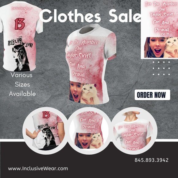 Taylor Swift New Shirt!Your the Number one fan? Prove it! - Picture 1 of 7